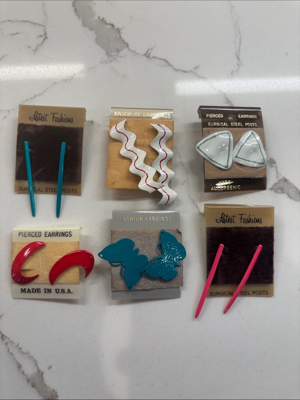 Vintage 80s Earrings - never worn